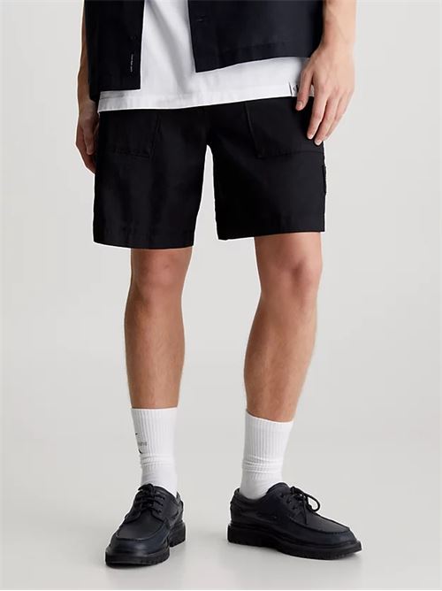 linen short CALVIN KLEIN JEANS | J30J325475BEH